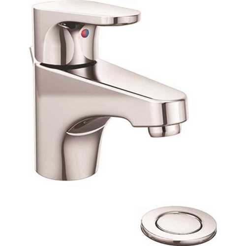 Edgestone Single Hole Single Handle Bathroom Faucet with Drain Assembly in Chrome