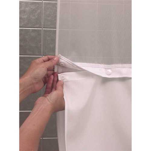 It's A Snap! HBH40SL0157 70 in. x 57 in. White Replacement Liner - pack of 12