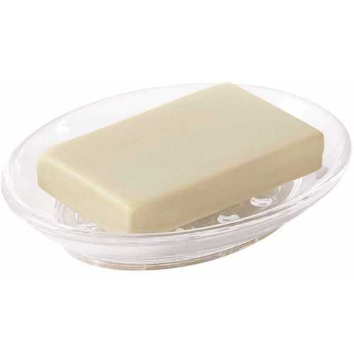 Resin Soap Dish in Clear Pack of 36