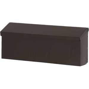 Gibraltar Mailboxes THHB0001 Townhouse Black Steel Horizontal Wall-Mount Mailbox