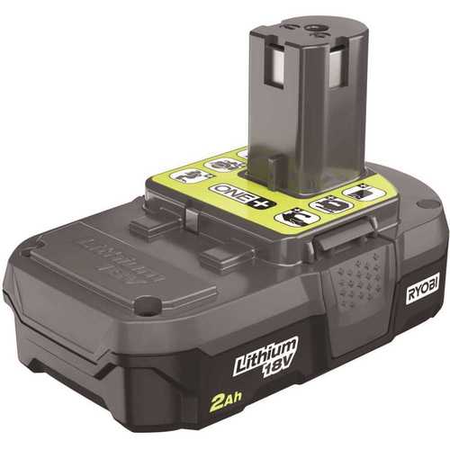 RYOBI P190 18-Volt ONE+ 2.0 Ah Compact Lithium-Ion Battery