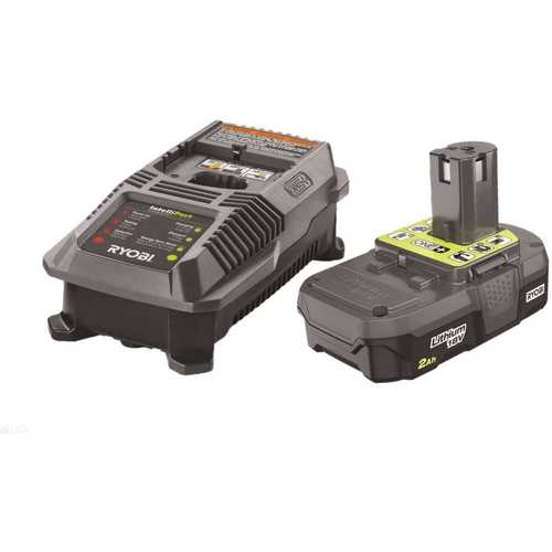 18-Volt ONE+ Lithium-Ion 2.0 Ah Battery and Dual Chemistry IntelliPort Charger Kit