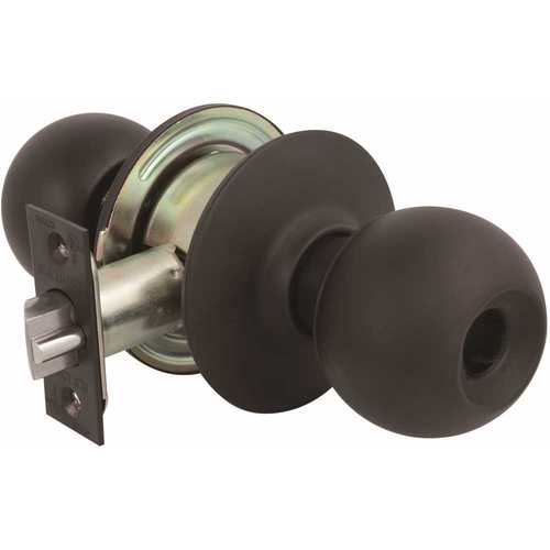 2010 GR2 Storeroom Ball Knob US10B Less Cylinder 2-3/8 in. Backset Oil-Rubbed Bronze