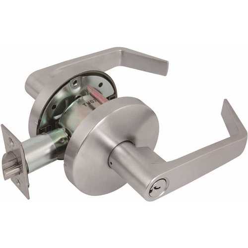 2050 GR2 2-3/4 in. Backset US26D Storeroom Lever SC1 Satin Chrome