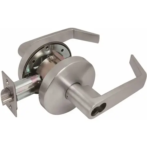 2050 GR2 2-3/4 in. Backset US26D Entrance Door Lever SFIC Prep (Core Sold Separately) Satin Chrome