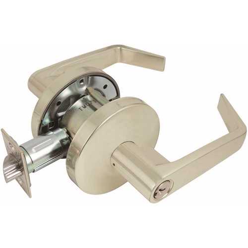 2050 Classroom Lever Lockset US3 Bright Brass Grade-2