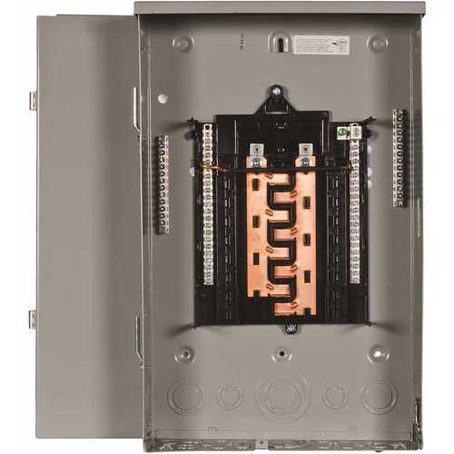 PL Series 125 Amp 16-Space 24-Circuit Main Lug Outdoor Load Center