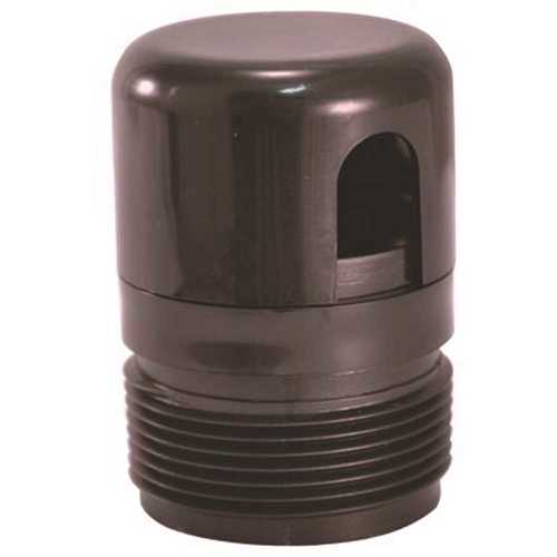 1.77 in. PVC Vent Trap Black