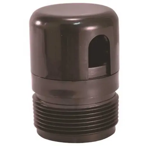 1.77 in. PVC Vent Trap Black