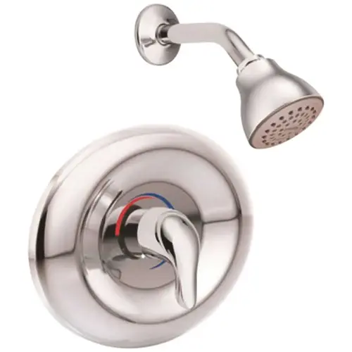 Chateau Posi-Temp Eco-Performance Single-Handle 1-Spray Shower Faucet in Chrome (Valve Included)