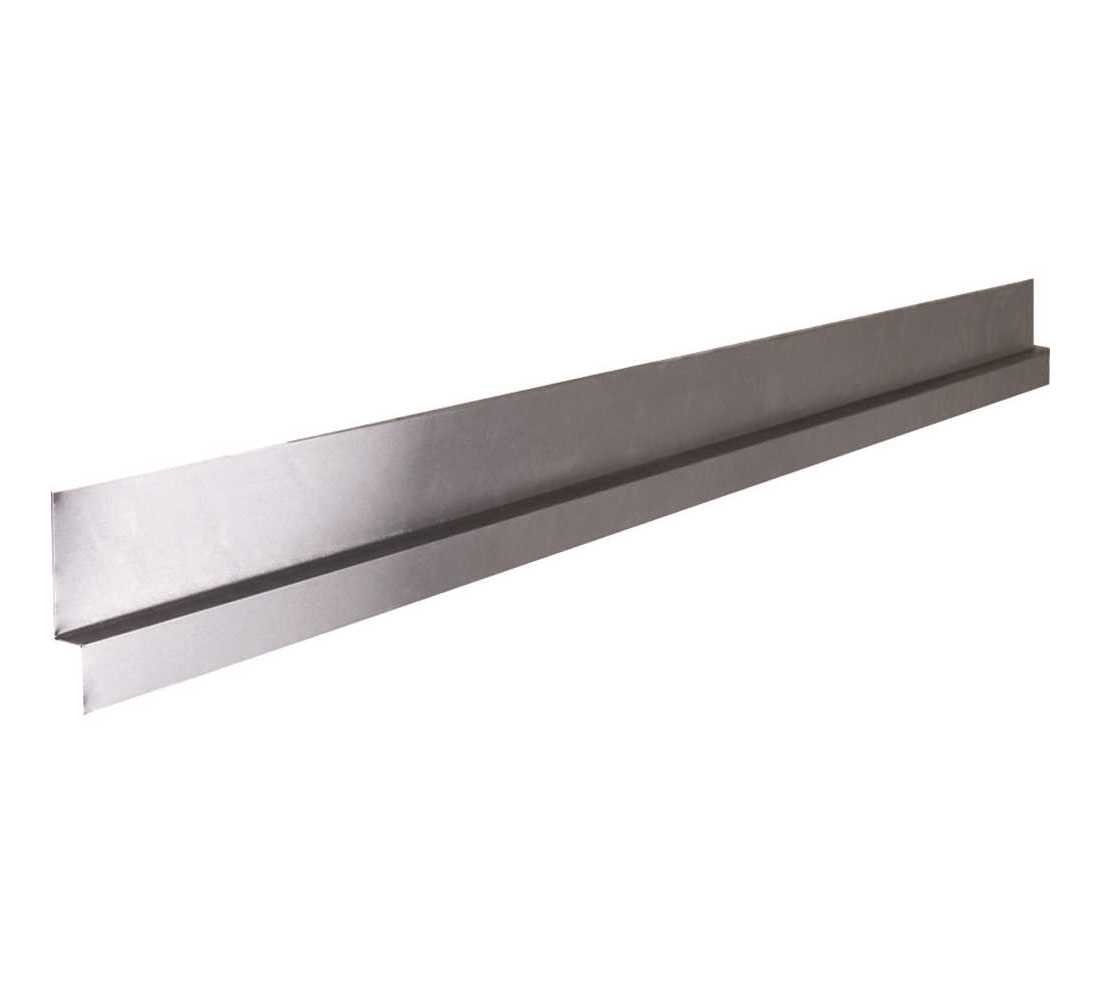 Fits All Tile 36 D x 66 W Pans Silver Tile Redi USA TRZF3666-BI Redi Shower Flashing