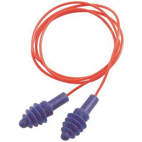 Honeywell Safety RWS-53003 Airsoft Reusable Corded Earplugs 27 NRR