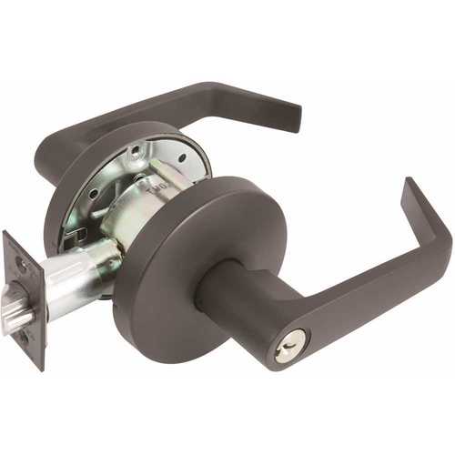 2050 GR2 2-3/4 in. Backset US10B Storeroom Lever SC1 Oil-Rubbed Bronze