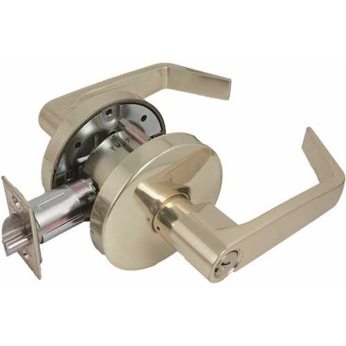 2050C GR2 2-3/4 in. Backset US3 Storeroom Lever SC1 Clutched Bright Brass