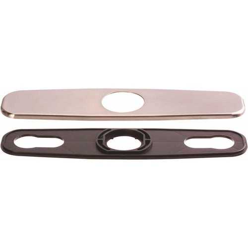 3-Hole Deck Plate in Brushed Nickel