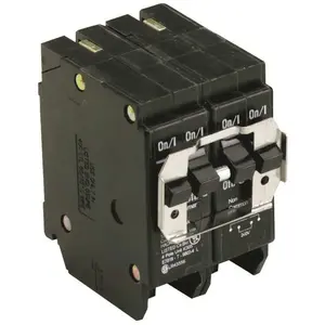 Eaton BR 1-30 Amp 2 Pole and 1-50 Amp 2 Pole BQC (Common Trip) Quad Circuit Breaker