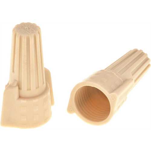 Preferred Industries 602853 Wing-Type Wire Connector, Tan - pack of 100