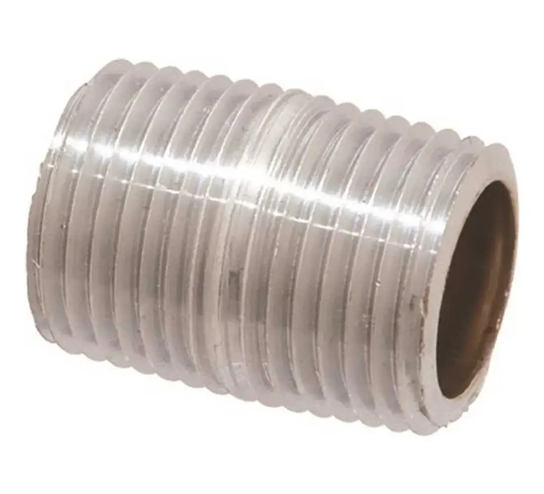 Sioux Chief 936-20001 1/2 in. MIP x Close Chrome Plated