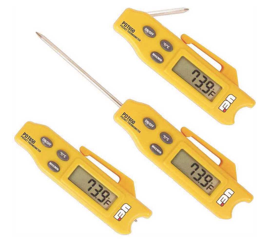 pocket thermometer