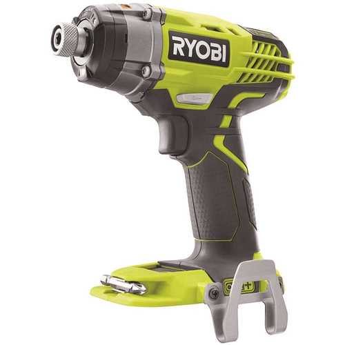 18-Volt ONE+ Cordless 3-Speed 1/4 in. Hex Impact Driver (Tool Only) Green