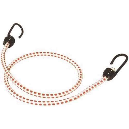 ProGrip 683650 36 in. x 8 mm Bungee Cord with Hardened Wire Hook Multi - pack of 25