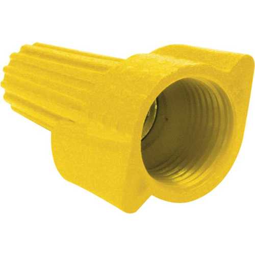 Preferred Industries 602852 Wing-Type Wire Connector, Yellow - pack of 100