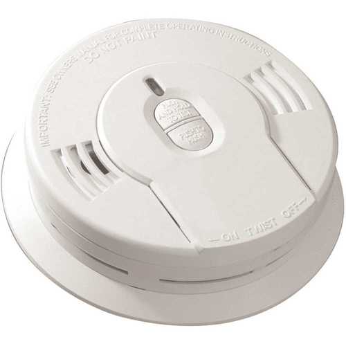 10-Year Sealed Battery Smoke Detector with Ionization Sensor