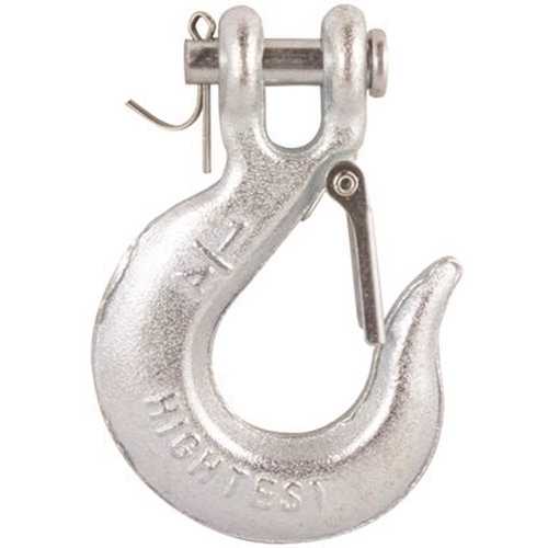 KingChain 224700 1/8 in. Grade 43 Clevis Slip Hook with Safety Latch