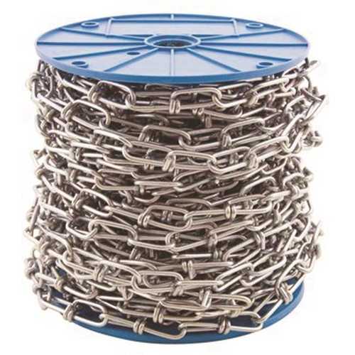 KingChain 527351 #3/0 in. x 100 ft. Zinc-Plated Tenso Chain