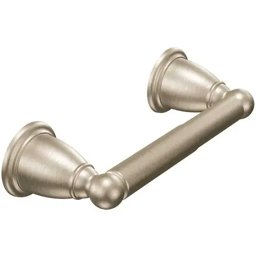 Moen YB2208BN Brantford Double Post Wall Toilet Paper Holder in Brushed Nickel