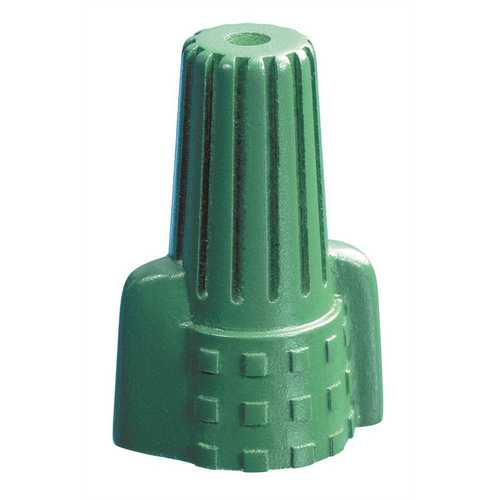 Wing-Type Ground Wire Connector, Green - pack of 500