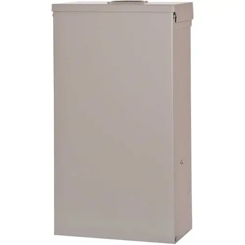 Talon TL137US Temporary Power Outlet Panel with 20, 30, 50 Amp Receptacle Surface Mount - Unmetered Gray