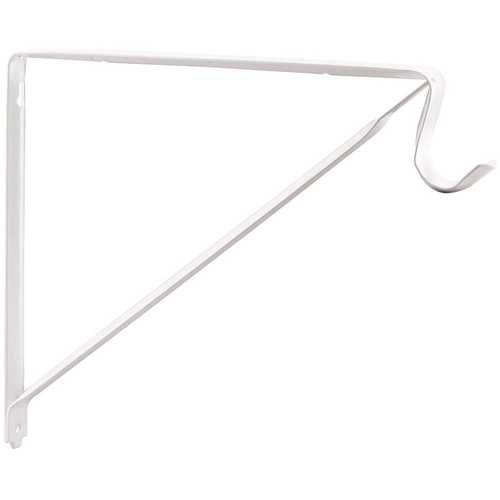 Shelf and Pole Support Bracket off-white