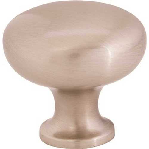 1-1/8 in. Stain Nickel Cabinet Knob - pack of 5