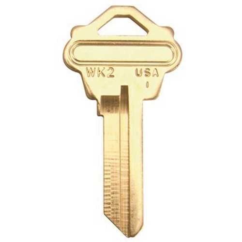 Kaba Ilco WK2-BR Blank Key - pack of 50