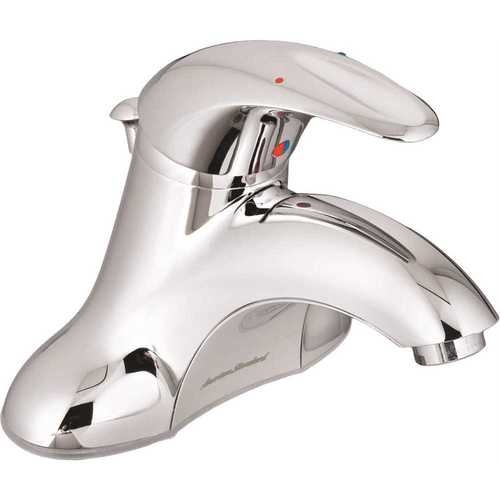 Reliant 3 4 in. Center-Set Single Handle Bathroom Faucet in Polished Chrome with Indexed Metal Lever Handle