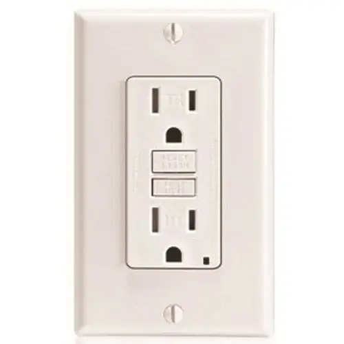 Leviton GFTR1-T 15 Amp 2-Pole Receptacle GFCI Tamper-Resistant, Almond