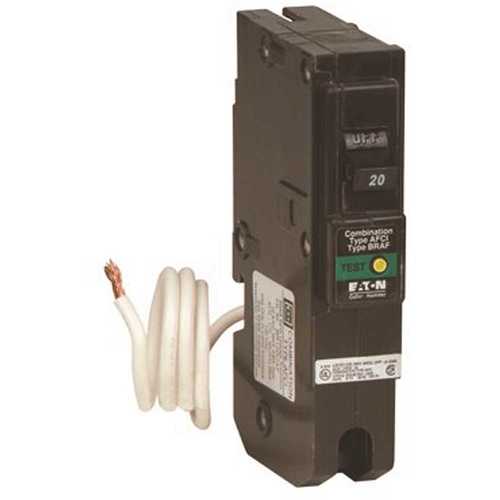 BR 15 Amp Single-Pole Combination Arc Fault Circuit Breaker