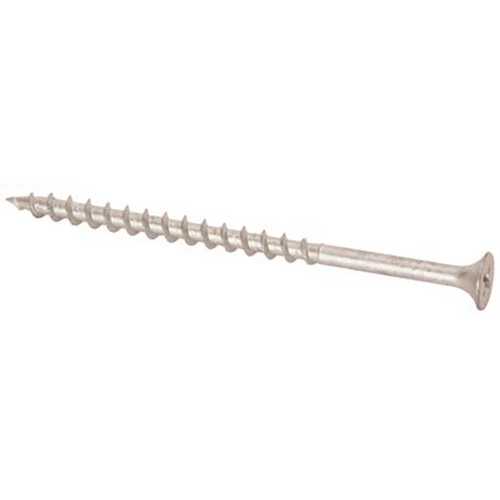 #8 x 3 in. Phillips Bugle Deck Screw Galvanized 5 lbs. Box