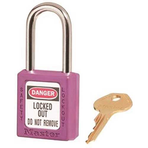 Purple Safety Lockout Padlock - pack of 6