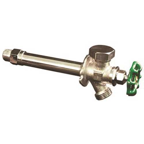 1/2 in. MIP, 6 in. Anti-Siphon Frost-Proof Sillcock, Valve