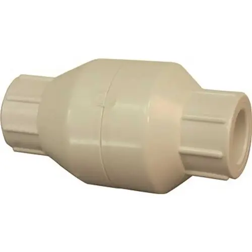1/2 in. Slip x Slip PVC Spring Check Valve