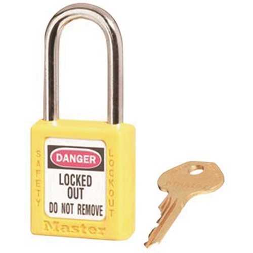 Yellow Safety Lockout Padlock