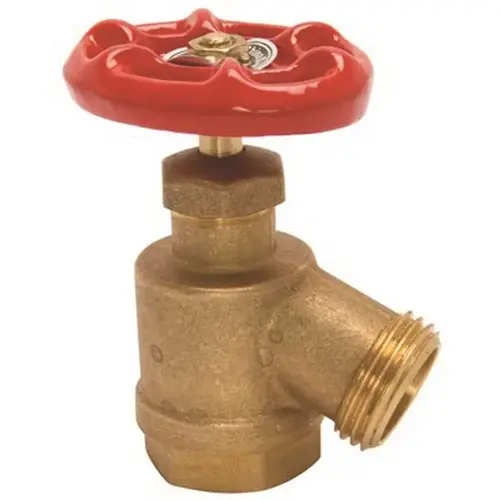 Brass 3/4 in. FIP x MIP Bent Nose Garden Valve