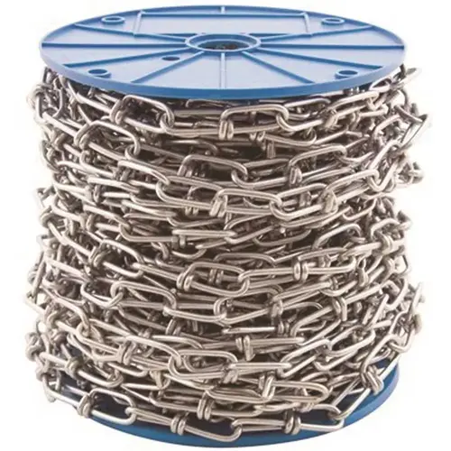 #1 x 98 ft. Zinc-Plated Steel Reeled Tenso Chain