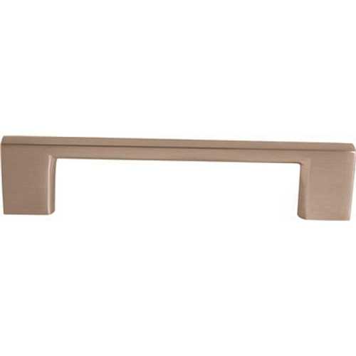 3 in. Satin Nickel Flat Bar Decorative Drawer Center-to-Center Pull - pack of 5