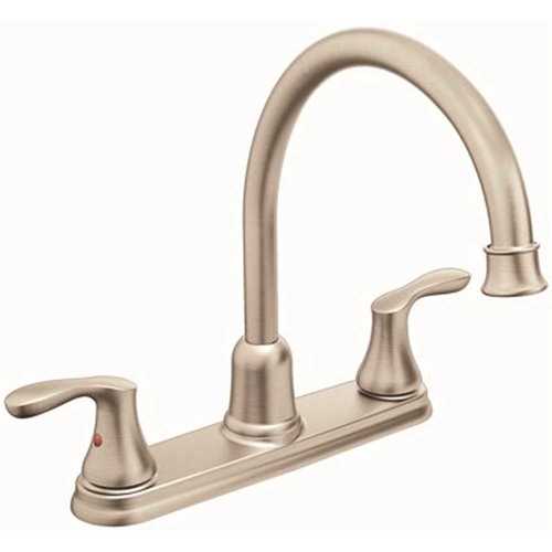 Cornerstone 2-Handle High Arc Kitchen Faucet in Classic Stainless