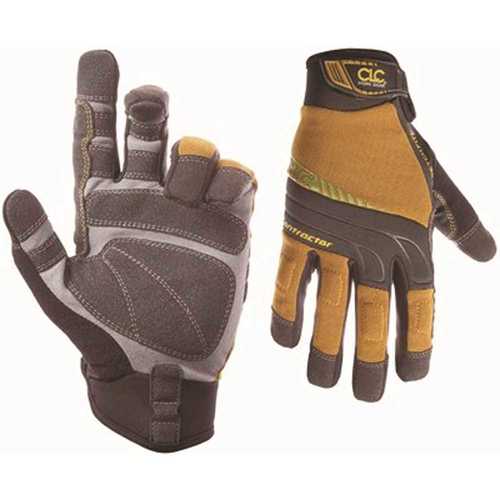 Custom LeatherCraft 160X Contractor XC X-Large High Dexterity Work Gloves