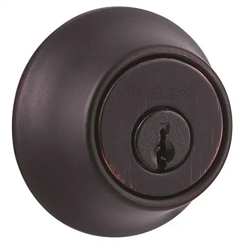 Venetian Bronze Adjustable Latch Single Cylinder Deadbolt