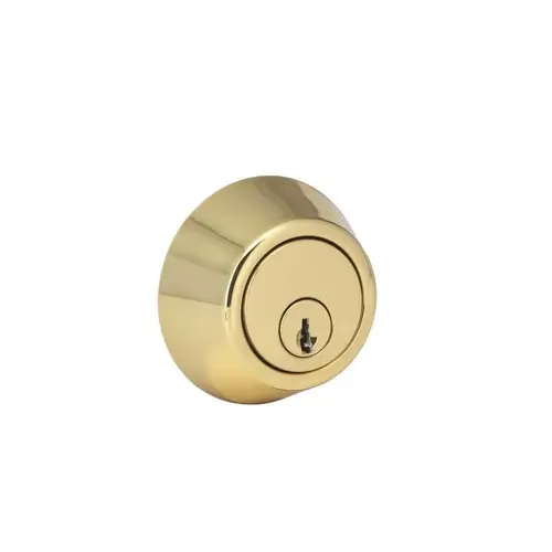 Polished Brass Double Cylinder Deadbolt